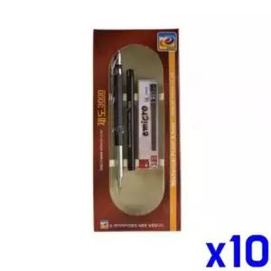 [문구/오피스] 다크브라운 제도샤프 샤프심 세트 x10개 필기구