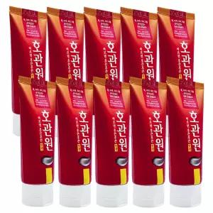 바르면 후끈후끈한 호관원 핫겔 튜브형 100ml 10개 스포츠 마사지용