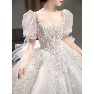 벨라인 빅사이즈 웨딩드레스 화려한 싱글 볼륨 커버 본식