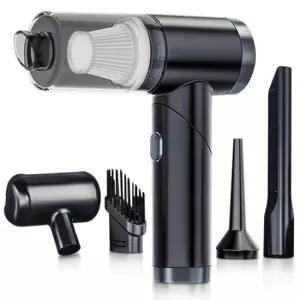 키보드청소기 무선 청소기 블랙 차량용 먼지 에어건 공기주입 튜브