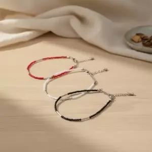 [다잇템] 여성 써지컬스틸 코디 비즈 팔찌