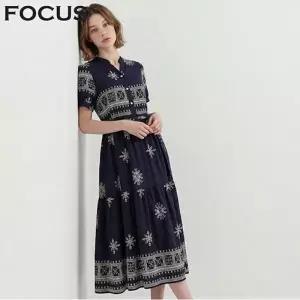 [포커스] 에스닉 패턴 롱 티어드 원피스_VF6M1OP3191