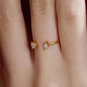 [로메트] 14K GP 라메르 오픈 반지_MJ5082BRR