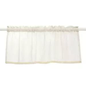 바란스 커튼 가림막커튼 주방커튼 린넨 132x45cm 주방 커튼