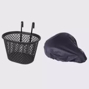 안장 레인커버걸이식 바구니 자전거악세서리 자전거상자