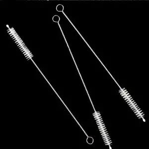 [골드스마일]휘어지는 빨대 세척솔 스테인레스 젖병솔 23cm 젖병세정솔 젖병용솔