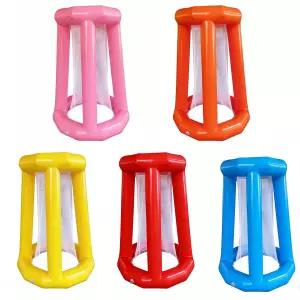 물놀이 풍선튜브 쳇바퀴 굴리기 레이싱 공기주입 어댑터 고무밸브 레저용