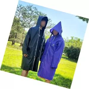 빅사이즈우비 설렘하우스 초경량 EVA 레인코트 우비 우의