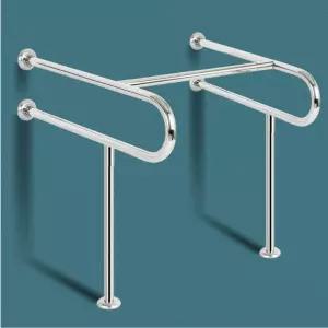 장애인 화장실 안전 손잡이 세면기 핸드레일 스텐 보조 바 노약자 병원용