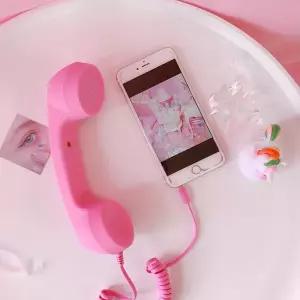 선물 부모님 레트로 핸드폰수화기 친구