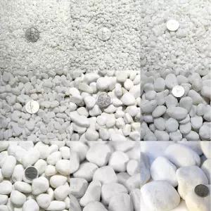 백자갈 15kg전후 3 5mm 1 9호 칼라원석 어항 수족관 화분 인테리어 마감재 미술재료 등 다용도 자갈)