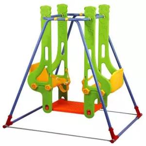 실내 놀이용 아이 친구와 함께 타는 2인용 그네