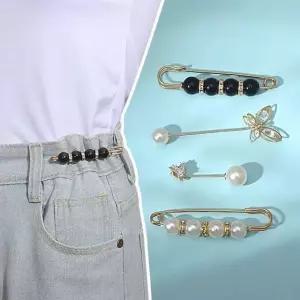 옷핀 허리핀 브로치 세트 스카프핀