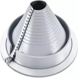 푸시글로스 1개 314인치 10인치 금속 고무 파이프 부츠 수리 플렉시블 점멸 루프 지붕 잭 통풍