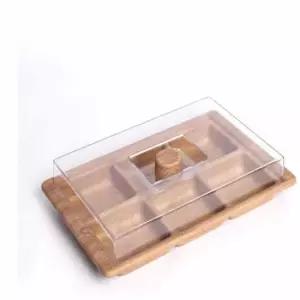 마른안주접시 나눔 트레이 (아카시아) 카페접시 디저트접시