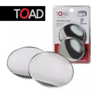 [모두모아]토드344 테이프식 76mm대형 사이드 보조미러 차량거울 보조거울 차량용 자동차 차량용품