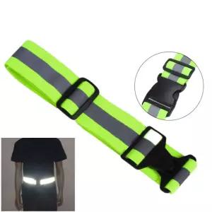 [모두모아]형광 야광 반사 허리밴드 야간 자전거 교통 안전 벨트 야광안전벨트 안전조끼 형광조끼 교통안전