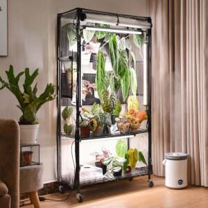 페그보드가 있는 B스트립 96W 관엽 식물을 식물 캐비닛 위한 온실 실내