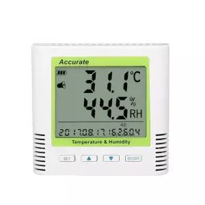 고정밀 디지털 온습도계 자동기록 산업용 습도센서 벽걸이 실내 온도측정기