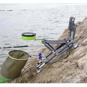 낚시대고정의자 언제어디서든 갯바위 각도 조절 낚시의자