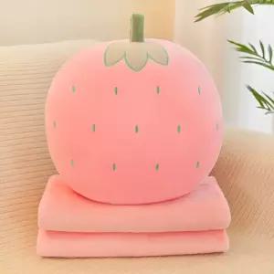 블랭킷 학교 쿠션 담요 사무실 귀여운 차량 예쁜 차량용 과일 무릎 귀여운 학생 극세사 자동차