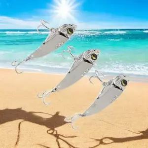 게더릭 루어낚시 메탈 바이브 3p세트 (18g) (실버)