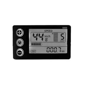전기자전거 액정계기판 디스플레이 속도계 주행 부품 측정 화면