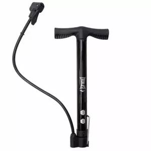 알루미늄 바디 올인원 휴대용 펌프 캠핑 공기 주입기 자전거 펌프 휴대