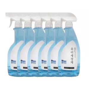 에코 대용량 유리세정제 700ml 6개 광택제