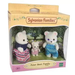 실바니안패밀리 북극곰 가족 어린이 동물 인형 장난감 선물
