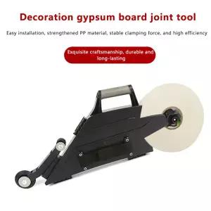 호환  1 Pc 마른 벽에서 나온 밴조 테이핑 도구 석고 보드 조인트 코킹 도구 플라스틱 가역 내부 코너 휠