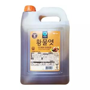 청정원 황물엿 5kg 업소용 대용량 식자재