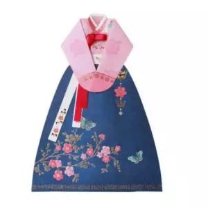 한복카드 명절 선물용카드 종이카드 한복 한국 종이 전통 카드