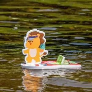 EVA 고무동력보트 포근 만들기