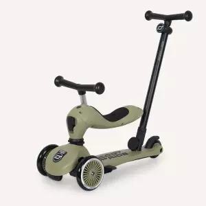 [스쿳앤라이드] 유아킥보드 킥1 푸시앤고(올리브)