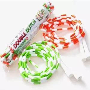 줄다리기 색동 20cm 구슬 더블덧취 학교용품 쌍줄넘기 긴줄넘기 2개 1세트 4m 4.2m