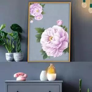 풍수인테리어 목단그림액자 풍수그림 돈들어오는 꽃그림 A2gdAL5