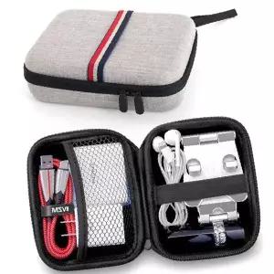 외장하드 케이스 2.5인치 파우치 SSD USB메모리 보조배터리 충전기 케이블