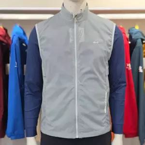 루이까스텔 SS 남성 뒷후라시 홑겹 조끼 점퍼 베스트 7MOJP404C