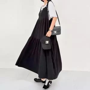 [아이우먼] 골지얇은끈멜빵원피스 RAX372M603 빅사이즈