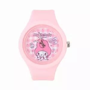 마이멜로디 실리콘 초등학생 여아 분침 손목시계 캐릭터시계 캐릭터