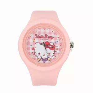 헬로키티 실리콘 초등여아 바늘 손목시계 여아생일선물 분침시계 키즈