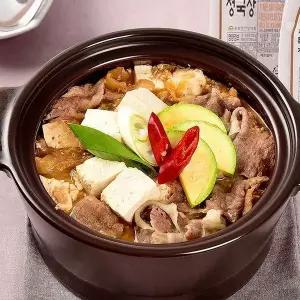 [셀러허브]순창 전통 차돌박이 청국장 230g 국산 청국장 배달 오늘저녁메뉴 차돌 청국장 찌 (S18277130)