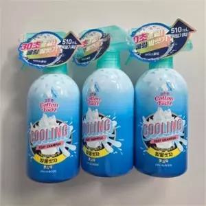 [셀러허브][웰빙창고] 온더바디 코튼풋 발을씻자 풋샴푸 510ml 쿨링 3개 (S40253460)