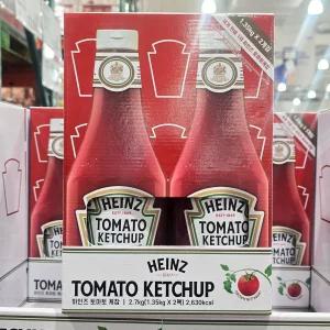 하인즈 토마토 케찹 1.35kg x 2개 코스트코 대용량 케첩