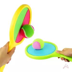 [베스트TOP100] 미니 캐치볼 양면 공던지기받기 놀이 세트