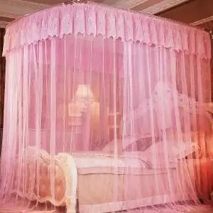 침대 모기장 원터치 레이스 공주풍 캐노피 모기장 여름 사각 보호막