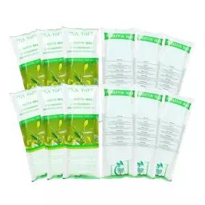 HLead 파라핀 왁스 리필 목욕용 티트리 향 비즈 블록 12팩 손발 건조 피부용 머신 근육 피로 수분 공급 및