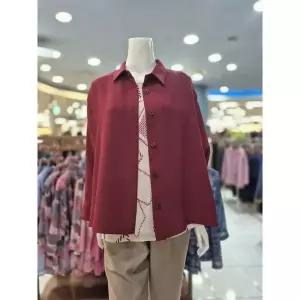 [포라리] 세이브존05 베이직 와인 셔츠 자켓 LB34081_P406249756