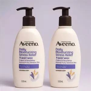 [셀러허브][웰빙창고] 아비노 바디워시 스트레스 릴리프 라벤더향 532ml x 2개 (S42518220)